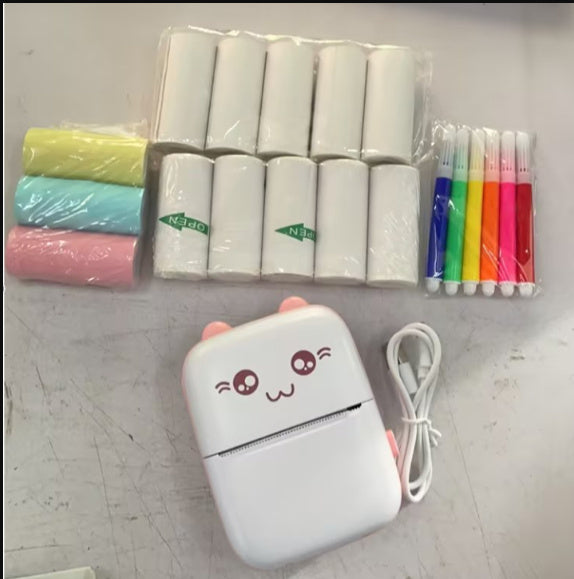 🖨️ Mobiler Mini-Drucker – Für kreative Ideen überall & jederzeit!